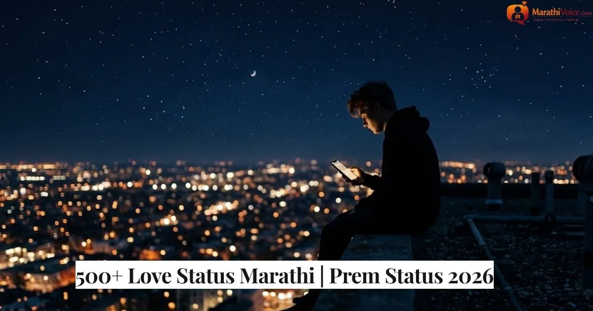 500+ Love Status Marathi _ Prem Status 2026