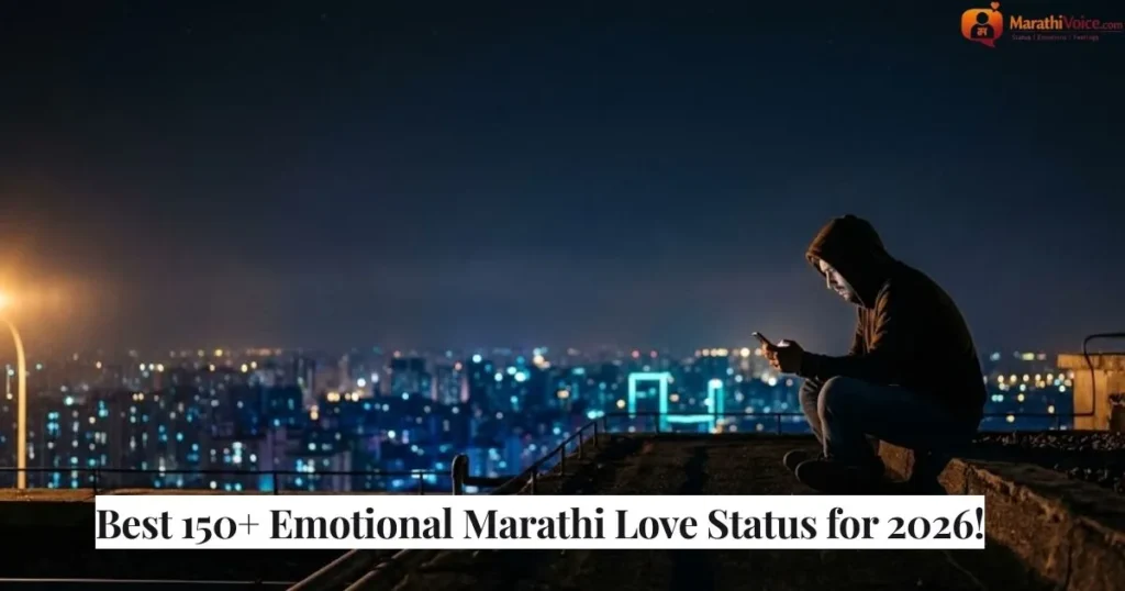 Best 150+ Emotional Marathi Love Status for 2026!