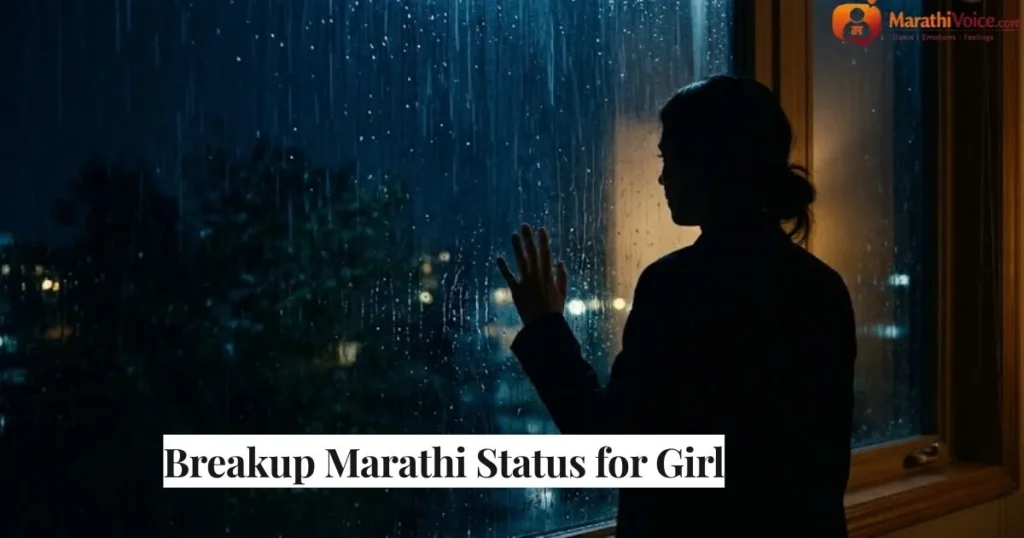Breakup Marathi Status for Girl
