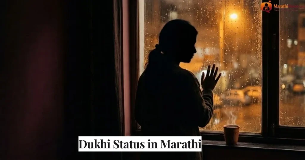 Dukhi Status in Marathi