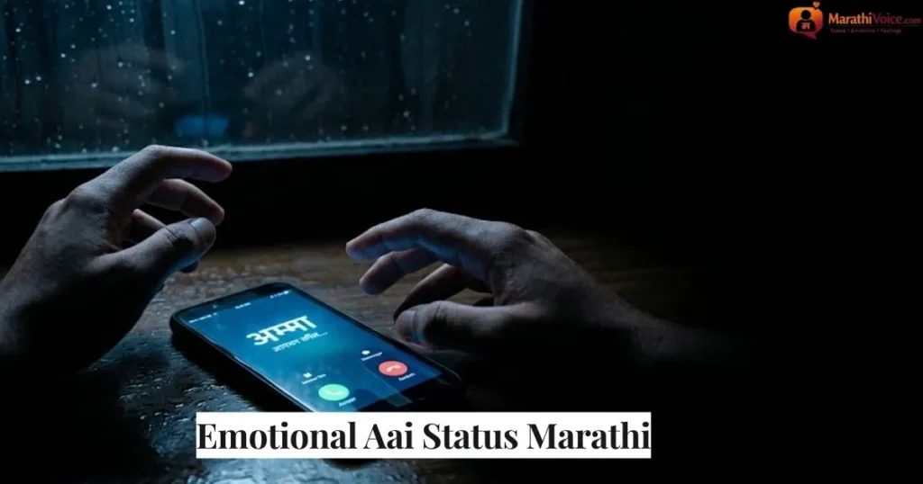 Emotional Aai Status Marathi