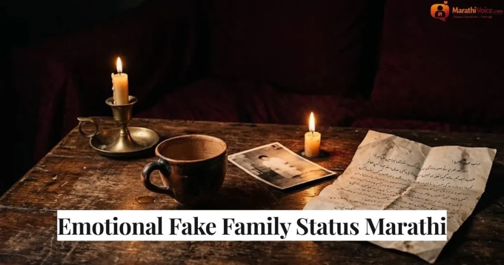 Emotional Fake Family Status Marathi