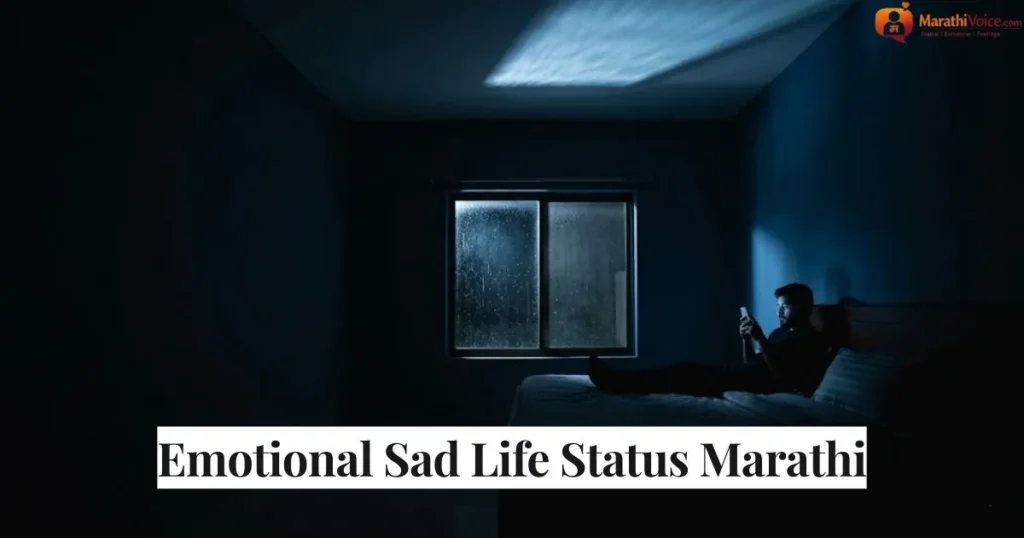 Emotional Sad Life Status Marathi