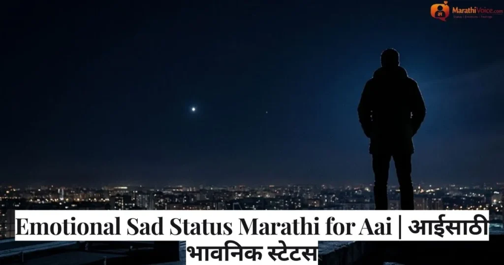 Emotional Sad Status Marathi for Aai _ आईसाठी भावनिक स्टेटस