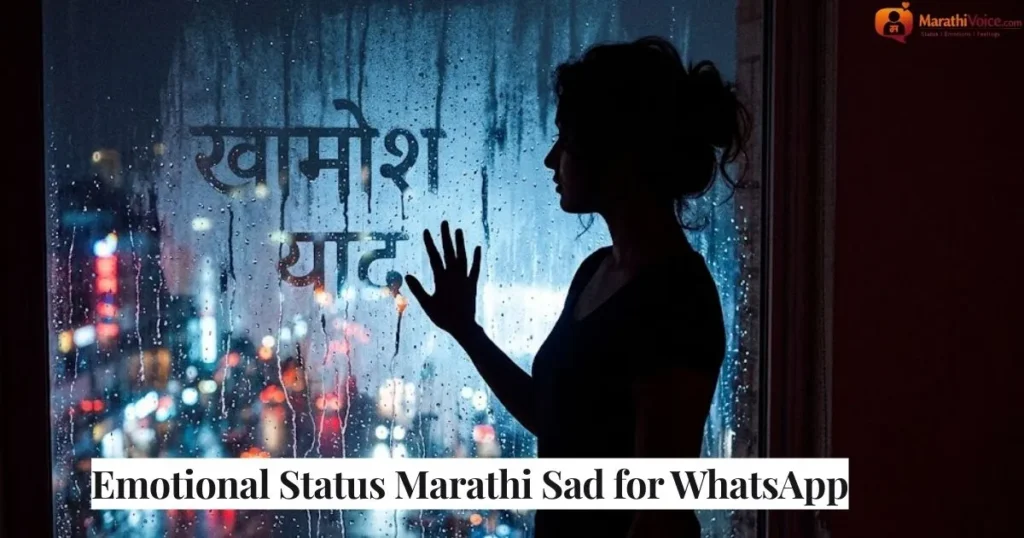 Emotional Status Marathi Sad for WhatsApp
