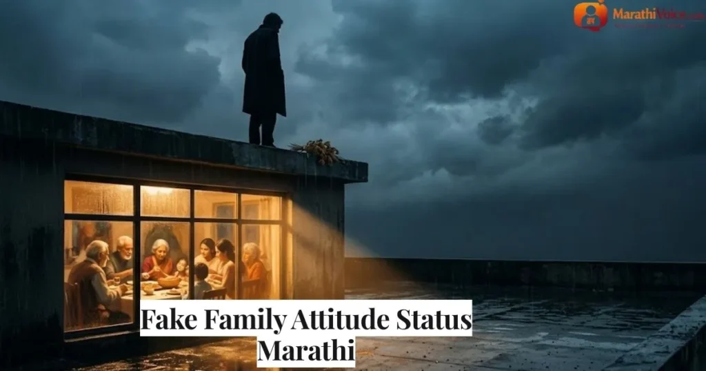 Fake Family Attitude Status Marathi