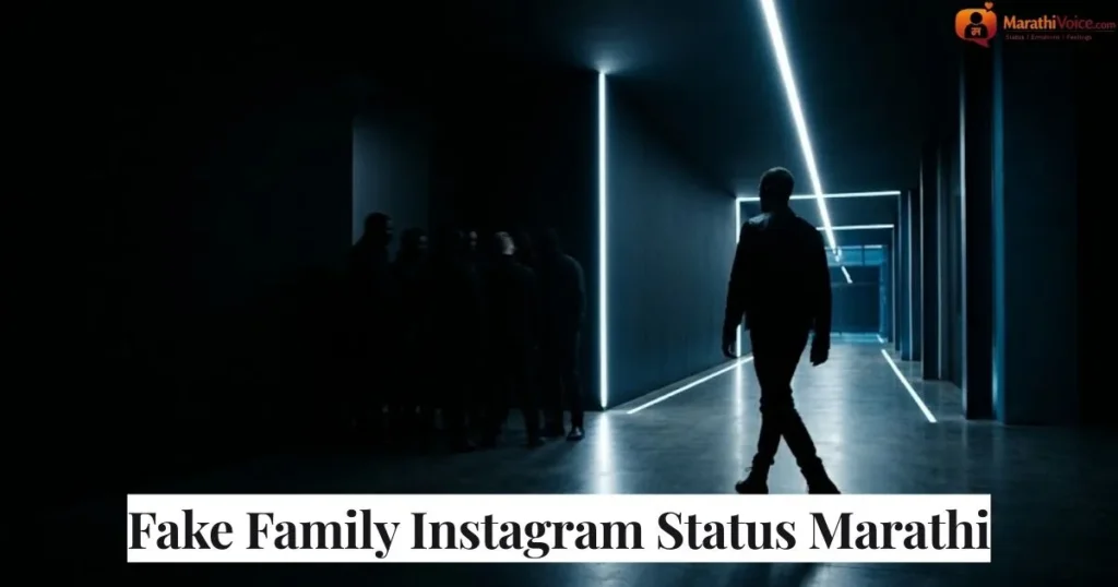 Fake Family Instagram Status Marathi