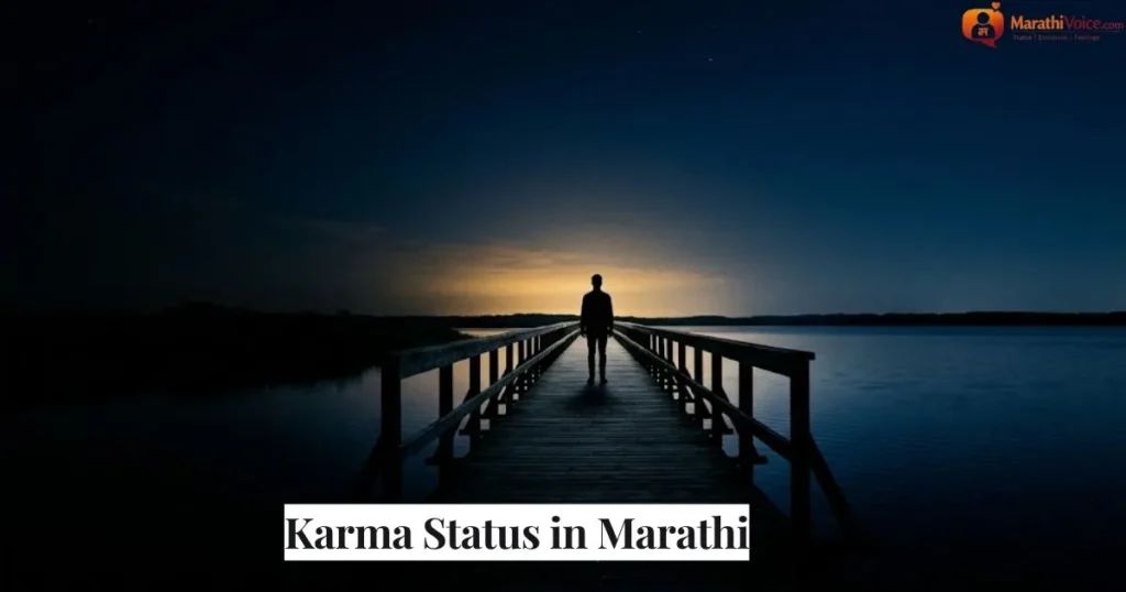 Karma Status in Marathi