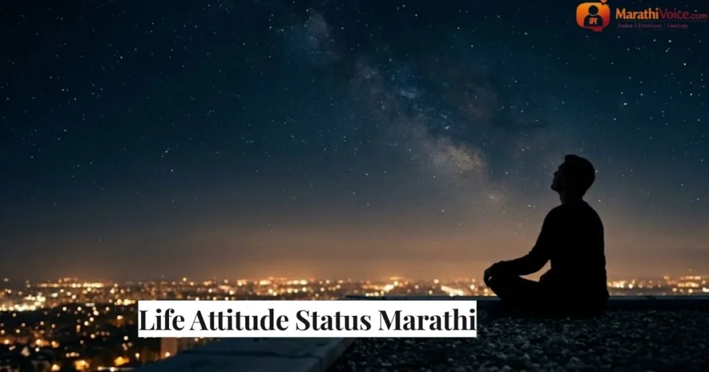 Life Attitude Status Marathi