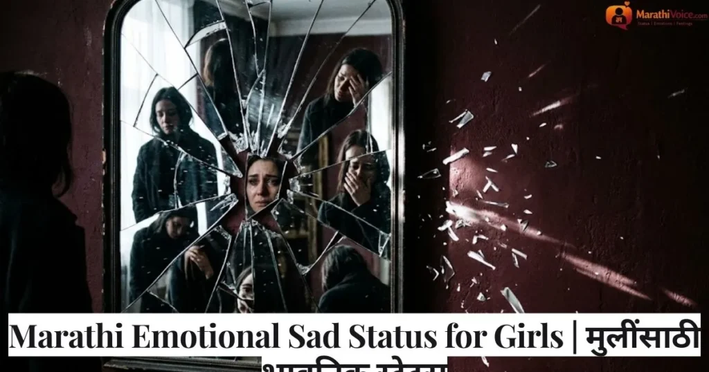 Marathi Emotional Sad Status for Girls _ मुलींसाठी भावनिक स्टेटस