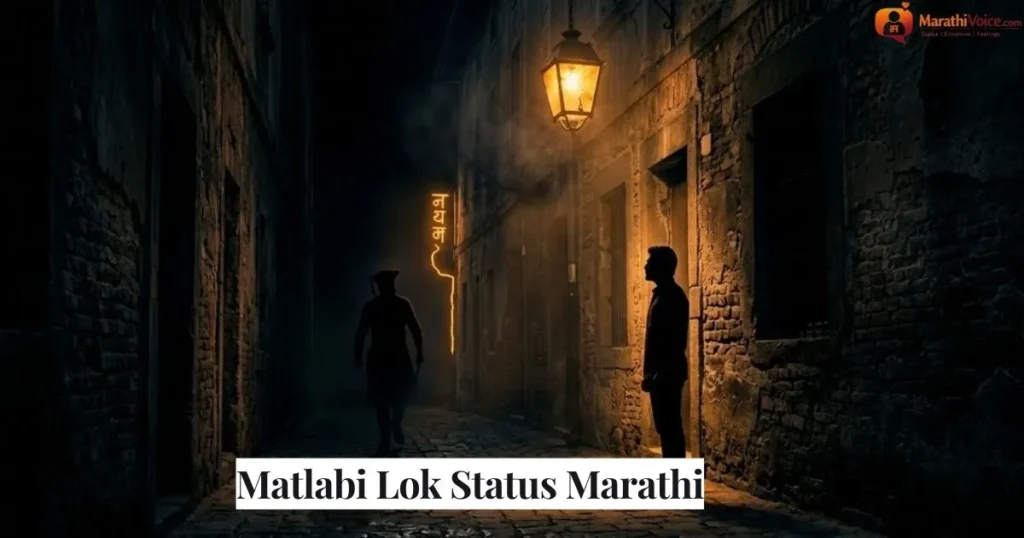 Matlabi Lok Status Marathi