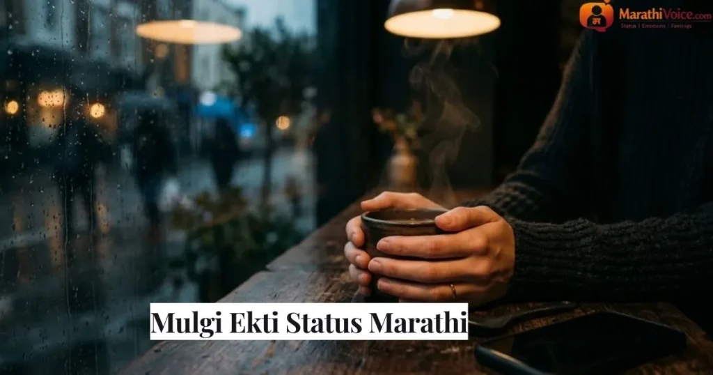 Mulgi Ekti Status Marathi