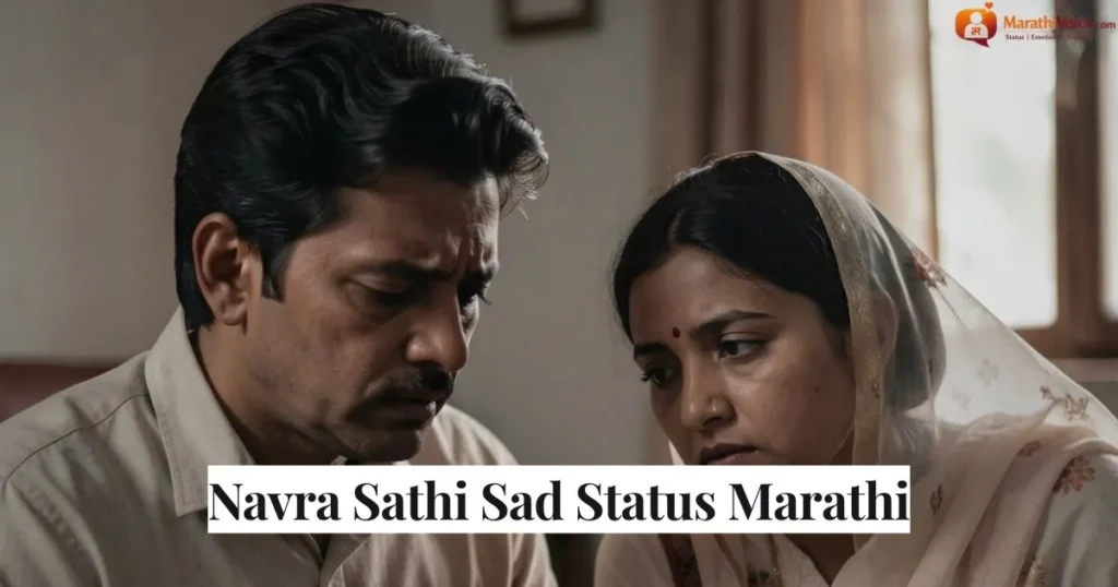 Navra Sathi Sad Status Marathi