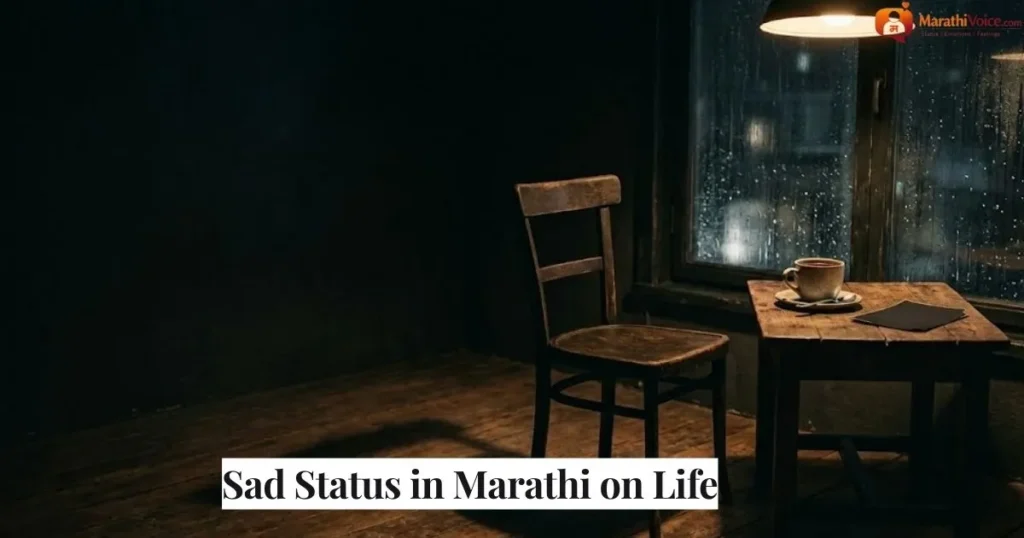 Sad Status in Marathi on Life