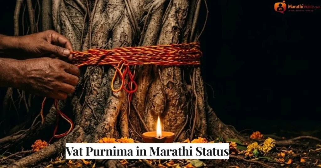 Vat Purnima in Marathi Status
