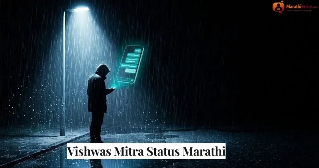 Vishwas Mitra Status Marathi