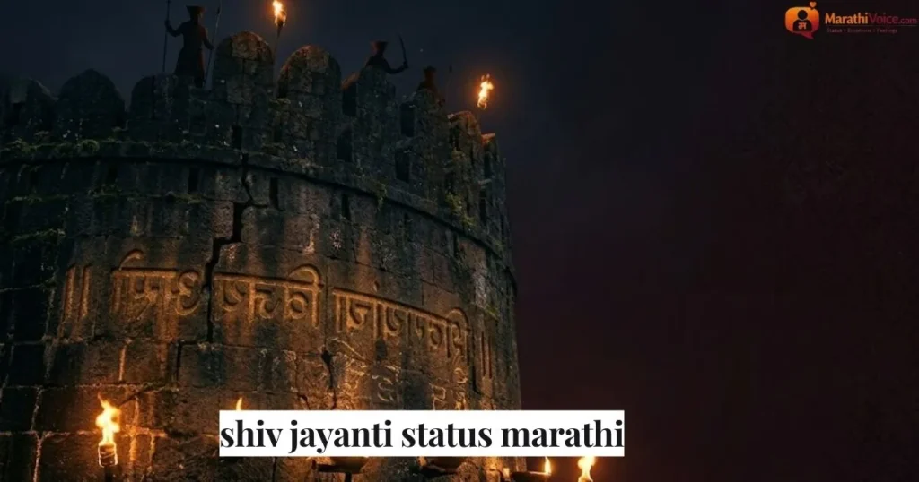 shiv jayanti status marathi