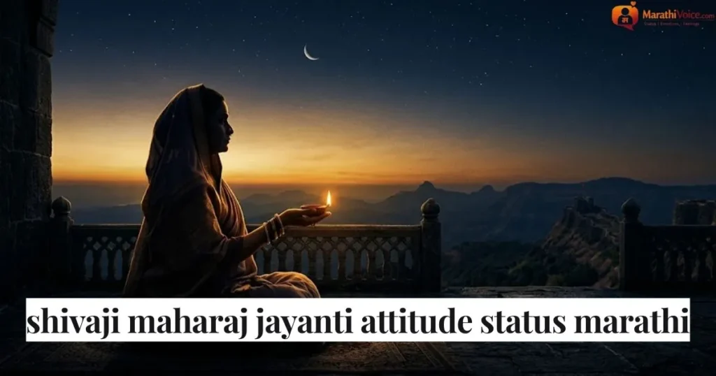 shivaji maharaj jayanti attitude status marathi