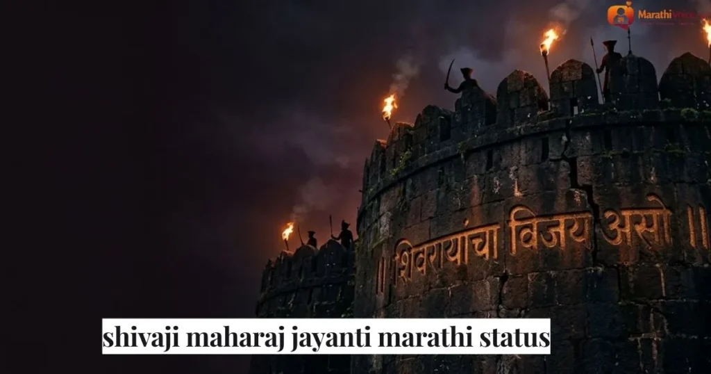 shivaji maharaj jayanti marathi status